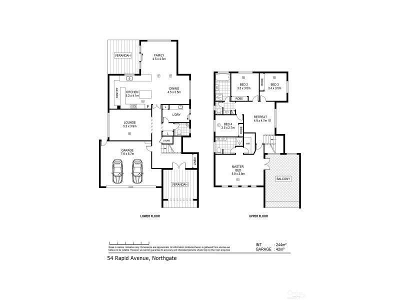 54 Rapid Avenue, Northgate SA 5085 Floorplan