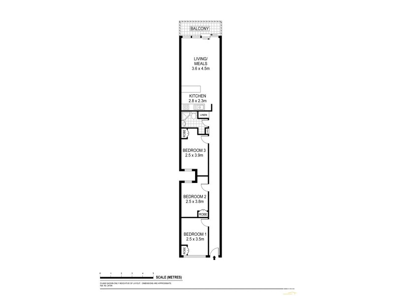 38/13 Yates Street, Mawson Lakes SA 5095 Floorplan