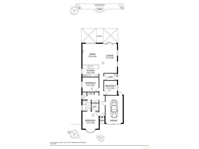 22 Pfitzner Place, Greenwith SA 5125 Floorplan