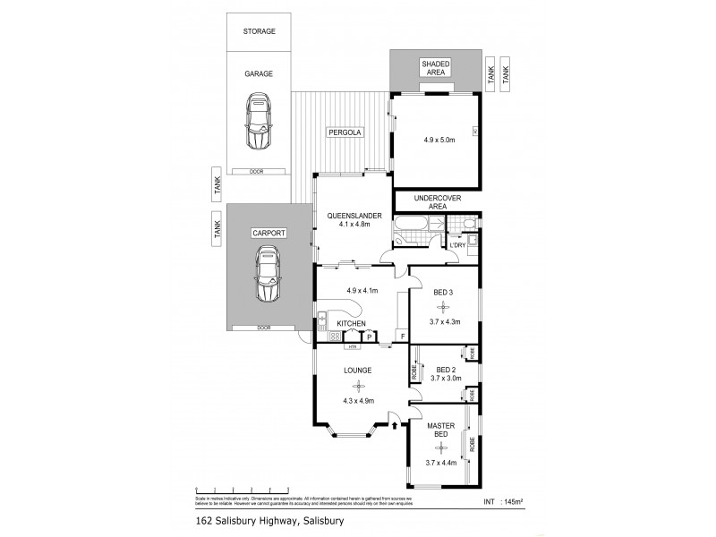 162 Salisbury Highway, Salisbury SA 5108 Floorplan