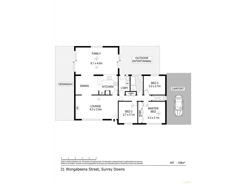 31 Wongabeena Drive, Surrey Downs SA 5126 Floorplan
