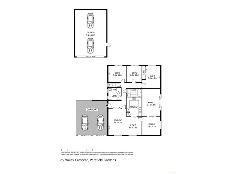 25 Mailey Crescent, Parafield Gardens SA 5107 Floorplan