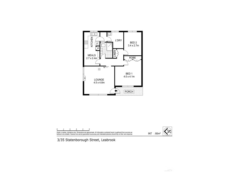 3/35 Statenborough Street, Leabrook SA 5068 Floorplan