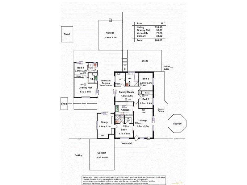 64 Derrick Road, Elizabeth East SA 5112 Floorplan