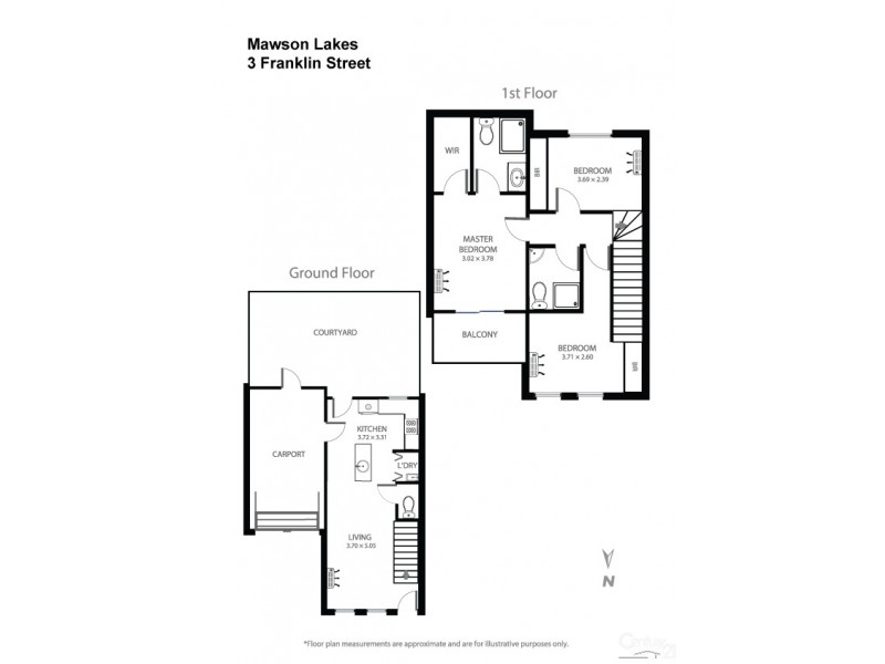 3 Franklin Avenue, Mawson Lakes SA 5095 Floorplan