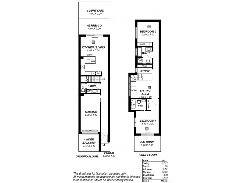 32 Broadwater Crescent, Mawson Lakes SA 5095 Floorplan