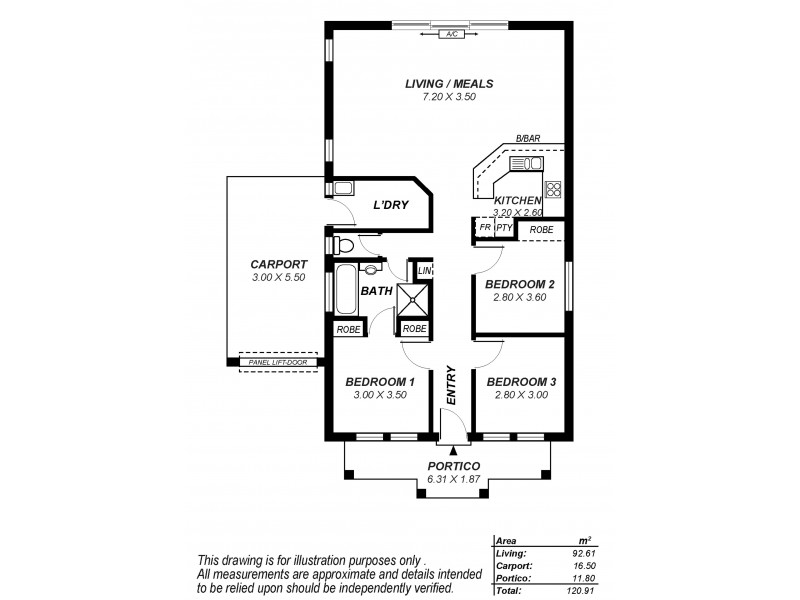 4 Portsmouth Lane, Mawson Lakes SA 5095 Floorplan