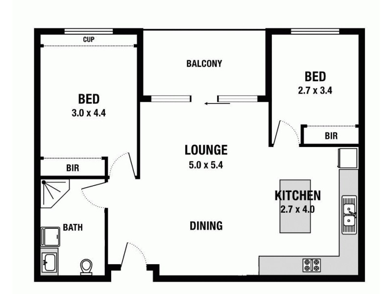 5/13-19  Hurtle Parade, Mawson Lakes SA 5095 Floorplan