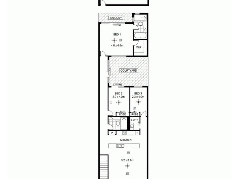 4/6-8 Hurtle Parade, Mawson Lakes SA 5095 Floorplan