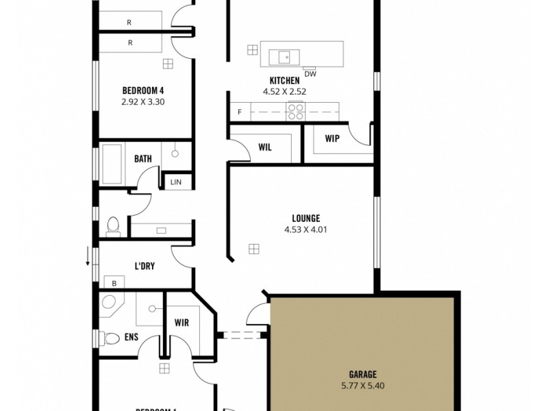 44 Dineen Road, Parafield Gardens SA 5107 Floorplan