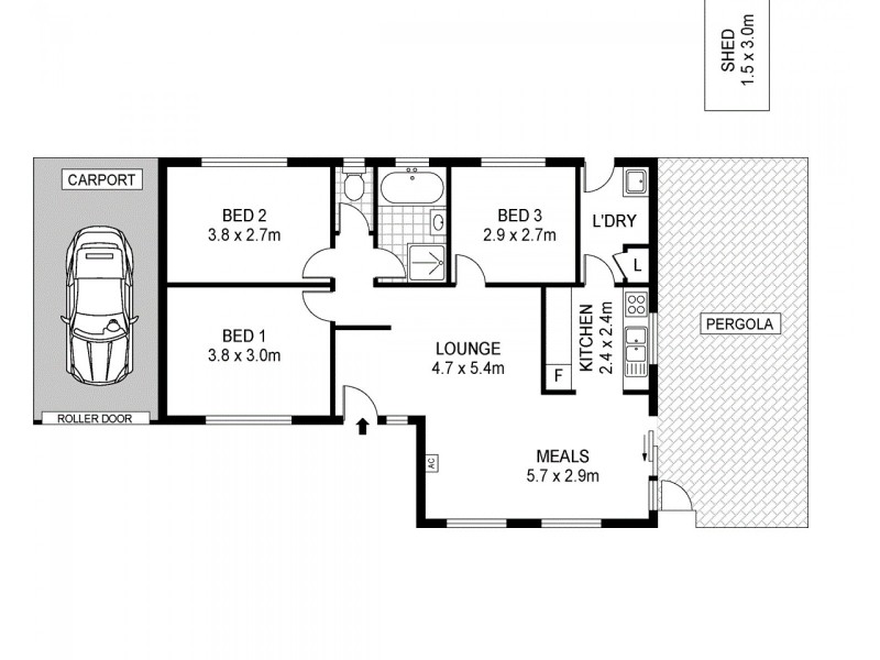 9 Orinoco Street, Paralowie SA 5108 Floorplan