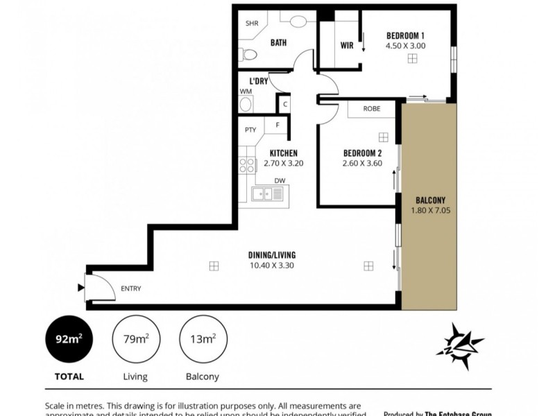 14/27-29 Metro Parade, Mawson Lakes SA 5095 Floorplan