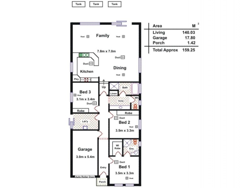 8 Altair Avenue W, Hope Valley SA 5090 Floorplan