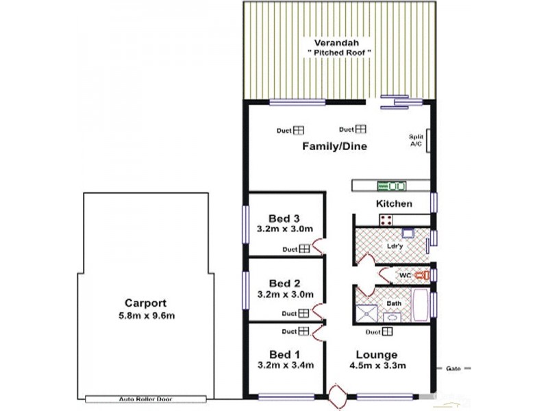 7 Carabeen Crescent, Andrews Farm SA 5114 Floorplan