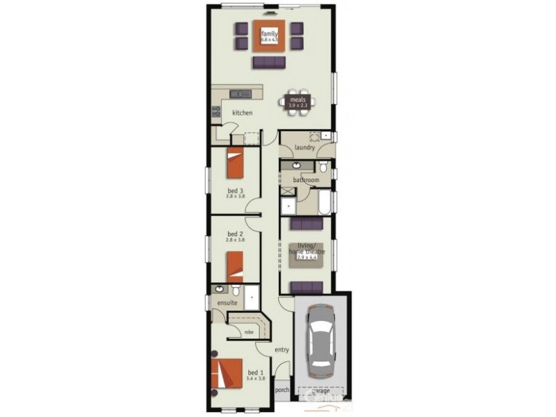 21A Wright Avenue, Northfield SA 5085 Floorplan
