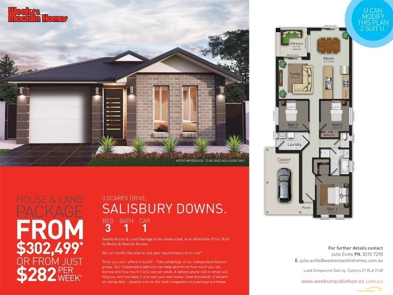 Lot 53 Scarfo Drive, Salisbury Downs SA 5108
