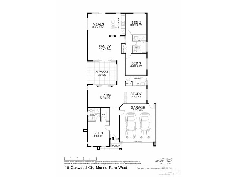 48 Oakwood Circuit, Munno Para West SA 5115 Floorplan