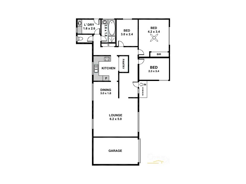 Unit 6/2 Inman Place, Salisbury SA 5108 Floorplan