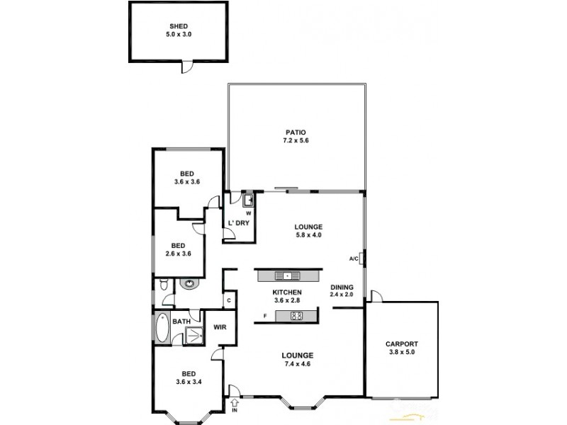 55 Shepherdson Road, Parafield Gardens SA 5107 Floorplan