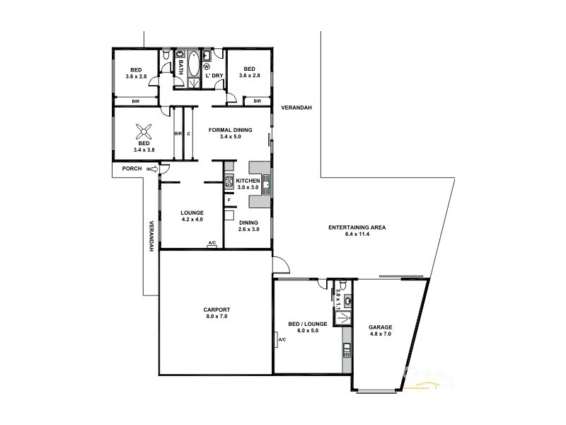 21 Everard Avenue, Andrews Farm SA 5114 Floorplan
