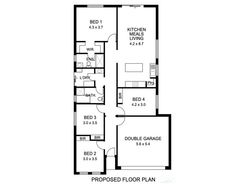 Lot 2 Beovich Road, Ingle Farm SA 5098 Floorplan