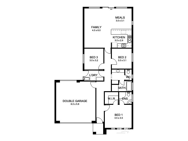 2 Tangelo Court, Direk SA 5110 Floorplan