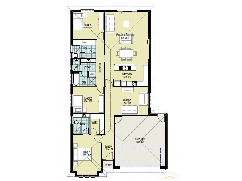 26 Orchard Lane, Direk SA 5110 Floorplan