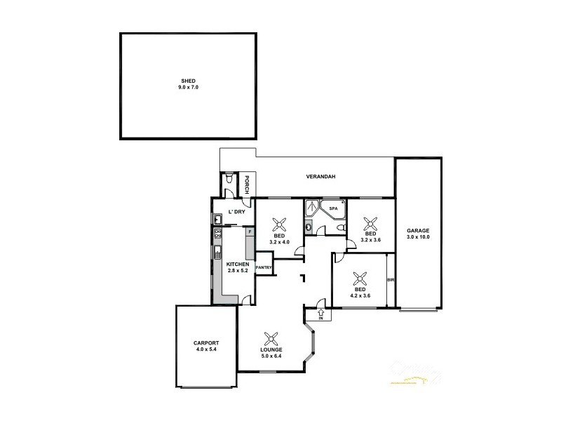 212 Peachey Road, Smithfield Plains SA 5114 Floorplan