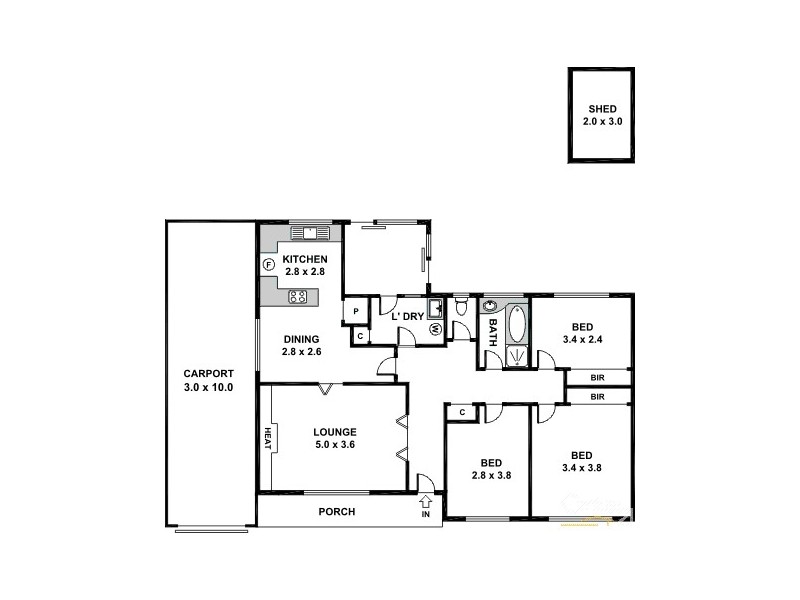15 Arrow Crescent, Paralowie SA 5108 Floorplan
