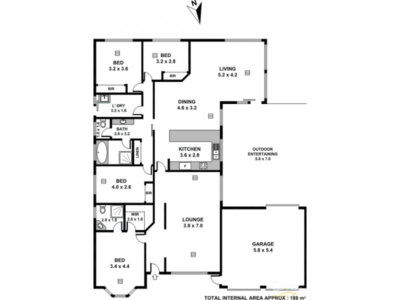 3 Hannah Road, Munno Para West SA 5115 Floorplan