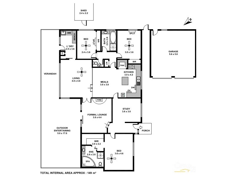 8 Martinvine Court, Salisbury Park SA 5109 Floorplan