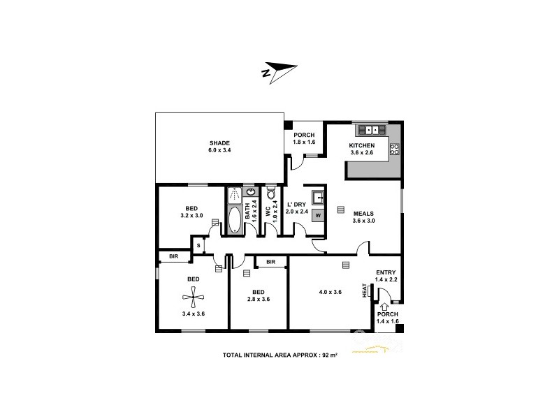 3 Amaroo Court, Smithfield SA 5114 Floorplan