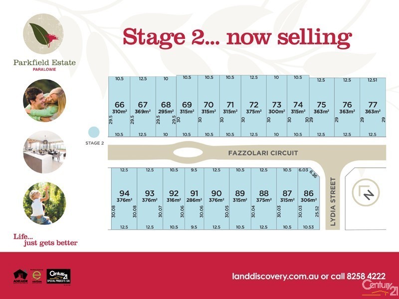 Lot 92 Fazzolari Circuit, Paralowie SA 5108