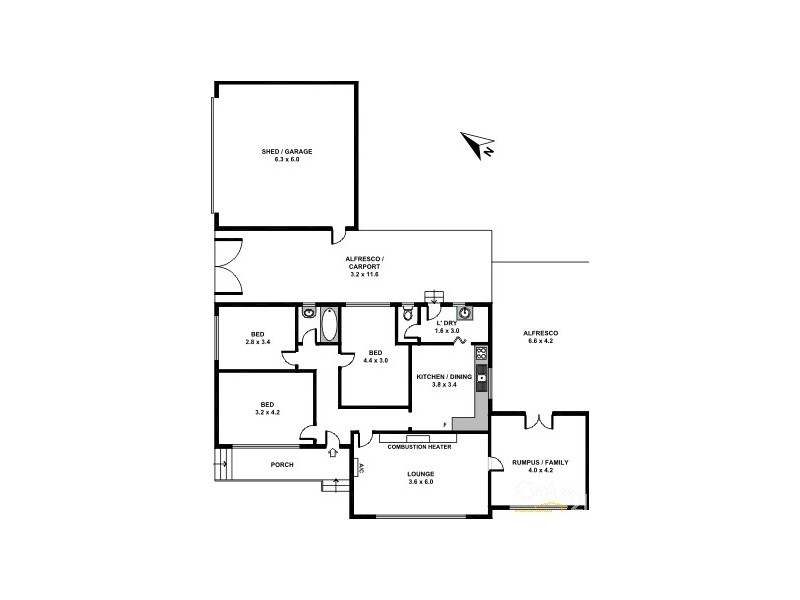 23 Lockerly Street, Elizabeth Vale SA 5112 Floorplan