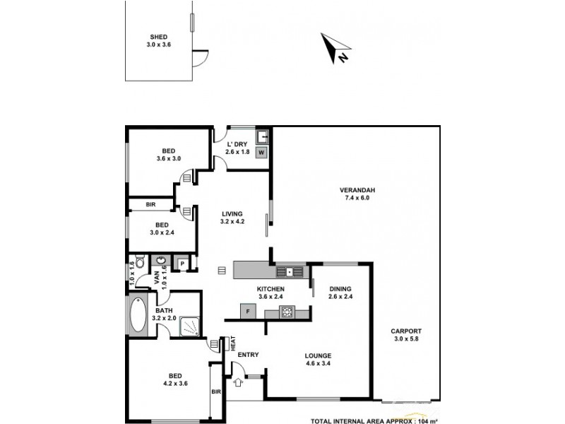 3 Blaess Drive, Paralowie SA 5108 Floorplan