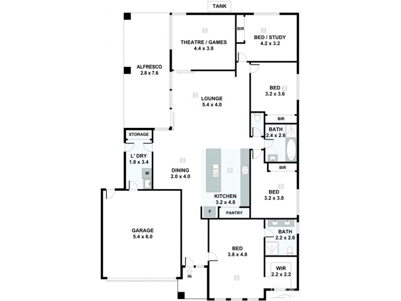 6 Clement Grove, Burton SA 5110 Floorplan