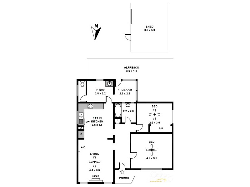 83 Avenue Road, Clarence Gardens SA 5039 Floorplan