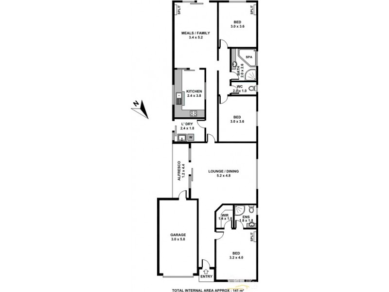 140 Commercial Road, Salisbury SA 5108 Floorplan