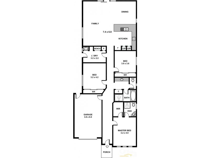 12B Gregory Street, Brahma Lodge SA 5109 Floorplan