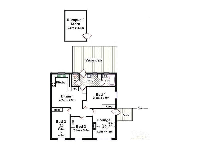59 Mahood Street, Elizabeth Grove SA 5112 Floorplan