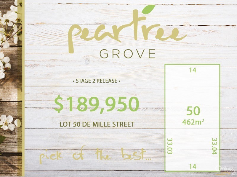 Lot 50 De Mille Street, Salisbury Downs SA 5108