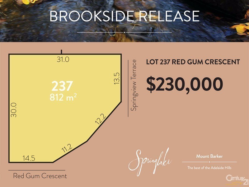 Lot 237 Red Gum Crescent, Mount Barker SA 5251