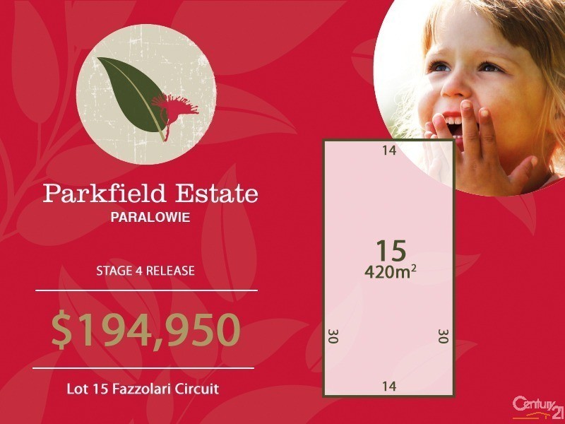 Lot 15 Fazzolari Circuit, Paralowie SA 5108