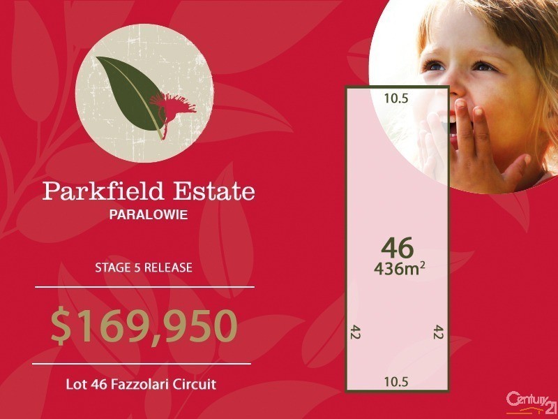 Lot 46 Fazzolari Circuit, Paralowie SA 5108