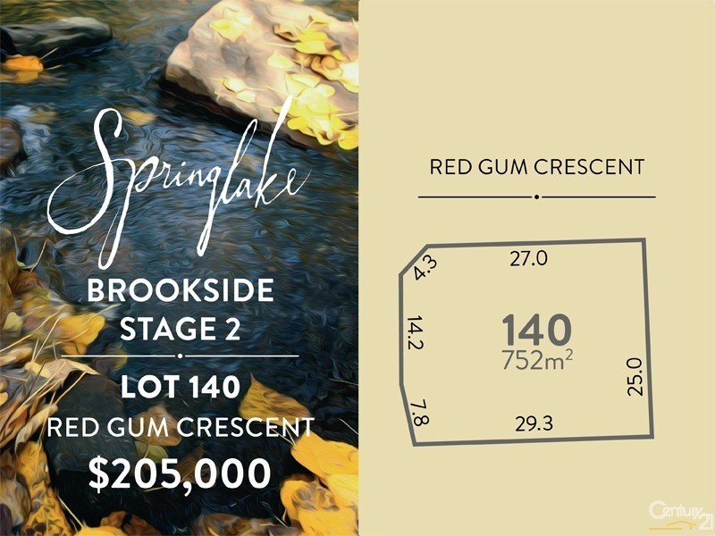 Lot 140 Red Gum Crescent, Mount Barker SA 5251