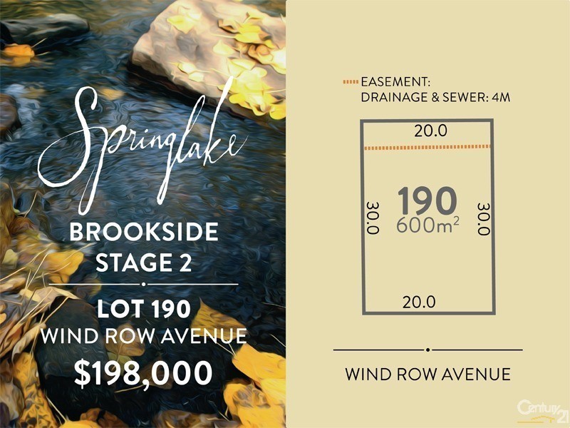 Lot 190 Wind Row Avenue, Mount Barker SA 5251