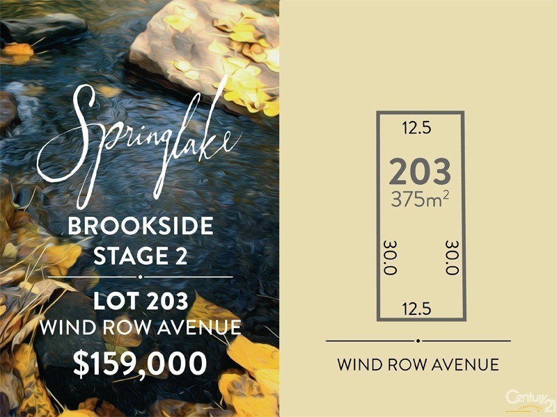 Lot 203 Wind Row Avenue, Mount Barker SA 5251