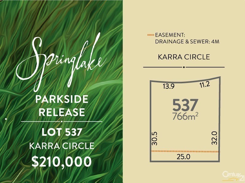 Lot 537 Karra Circle, Mount Barker SA 5251