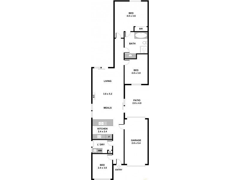 5 Warwick Court, Paralowie SA 5108 Floorplan
