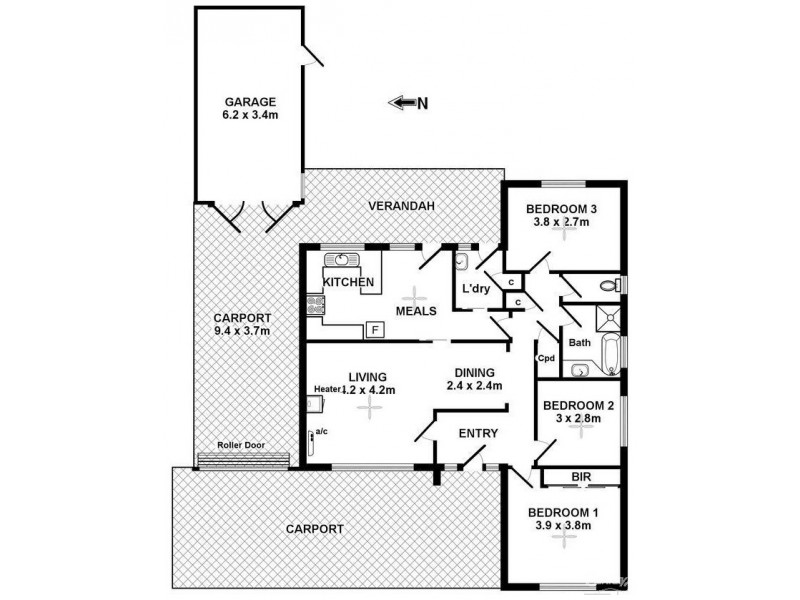 883 Marion Road, Mitchell Park SA 5043 Floorplan